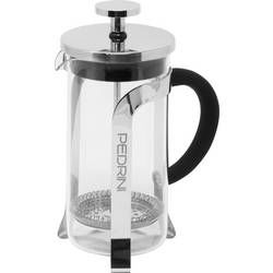 Čajovar French Press, stříbrná