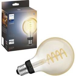 LED žárovka Philips Lighting Hue Hue White Ambiance E27 Einzelpack Globe G93 Filament 300lm, E27, 7 W, N/A