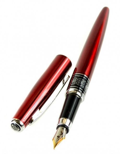 Pero bombičkové Regal 604 kovové - vínové v krabičce - 26604