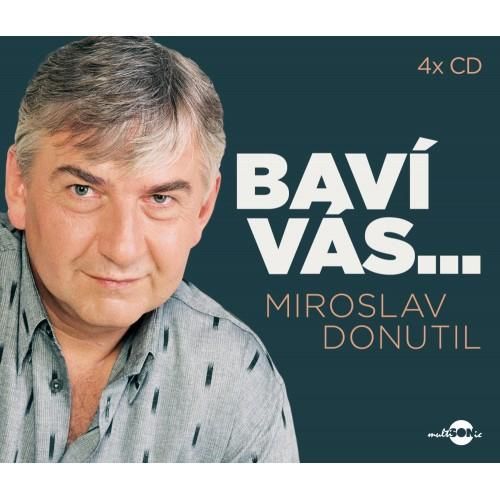Baví vás Miroslav Donutil - kolekce na 4 CD - Miroslav Donutil