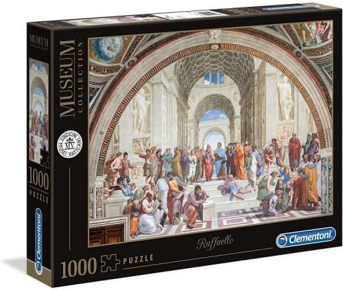 CLEMENTONI Puzzle Raffaello Santi - The School of Athens