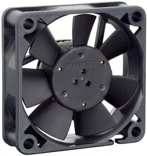 Axiální ventilátor EBM Papst 512 F/2 9291706506, 12 V, 28 dB, (d x š x v) 50 x 50 x 15 mm