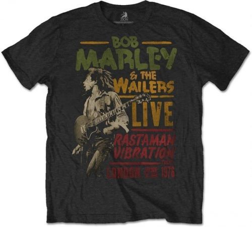 Bob Marley Unisex Tee Rastaman Vibration Tour 1976 S