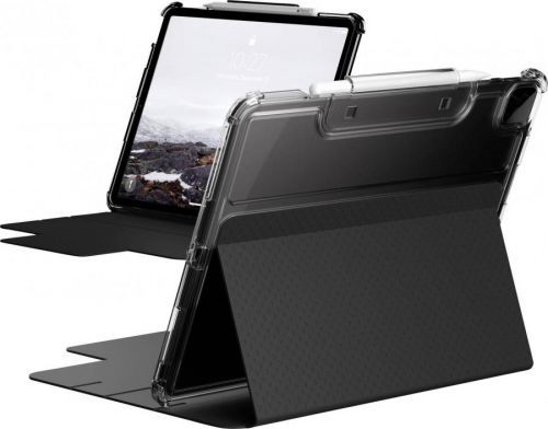 Urban Armor Gear obal / brašna na iPad BookCase Vhodný pro: iPad Pro 12.9 (4.generace), iPad Pro 12.9 (5. Generation) černá, transparentní