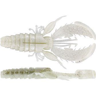 Westin: Gumová nástraha CreCraw Creaturebait 6,5cm 4g Glow White 6ks