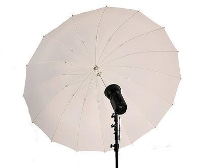 Terronic deštník T-185 translucentní / difuzní 185 cm