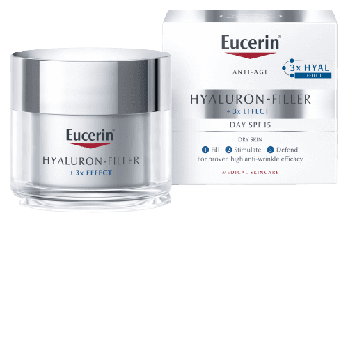 Eucerin Hyaluron-Filler+3xEffect denní suchá 50ml