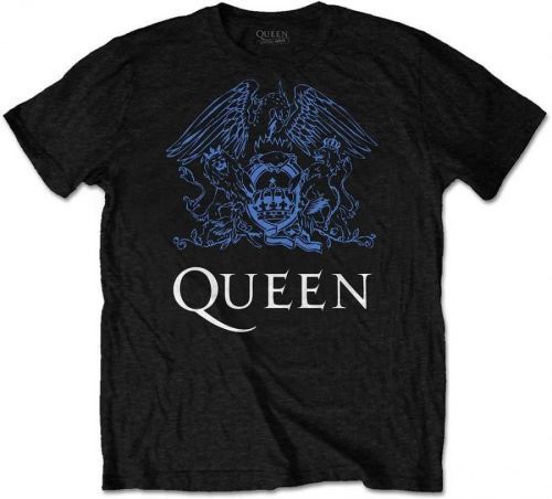 Queen Unisex Tee Blue Crest S