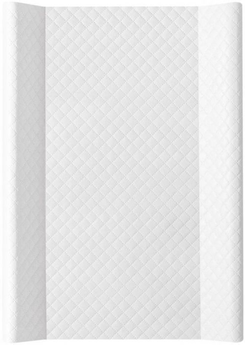 Ceba Baby Podložka přebalovací 2-hranná s pevnou deskou (50x80) Comfort Caro bílá