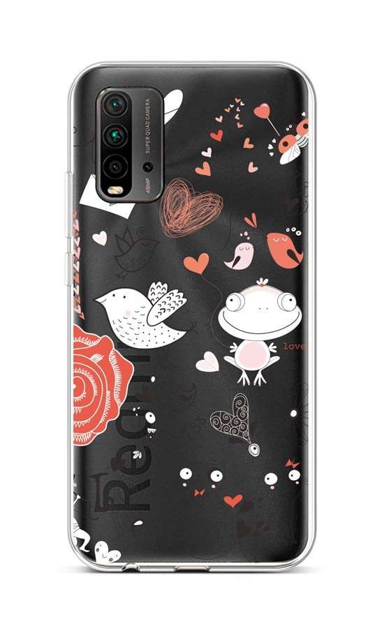 Kryt TopQ Xiaomi Redmi 9T silikon Funny 65168
