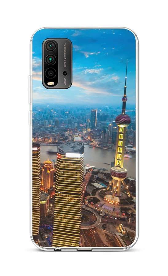 Kryt TopQ Xiaomi Redmi 9T silikon City 65125