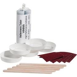 Smršťovací bužírka bez lepidla HellermannTyton V9500 Epoxy Kit-EP-BK 627-95001 1 m