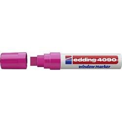 Edding 4-4090069 křídový popisovač , 4 mm, 15 mm, neonová růžová