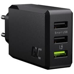 USB nabíječka Green Cell CHARGC03, nabíjecí proud 2400 mA, černá
