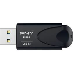 USB flash disk PNY Attaché 4 FD256ATT431KK-EF, 256 GB, USB, černá