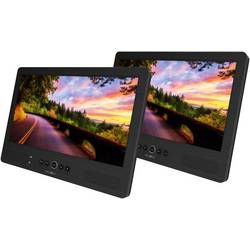 DVD přehrávač do opěrek hlavy, 2x LCD Reflexion DVD 7052, 17.8 cm (7 