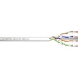 Ethernetový síťový kabel CAT 5, CAT 6 Digitus DK-1613-P-305, U/UTP, šedá, 305 m