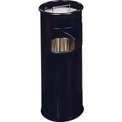 Venkovní/interiérový odpadkový koš s popelníkem Durable 3330-01, 687 mm, 17 l, černá