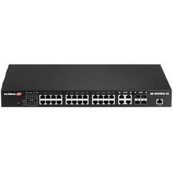 Síťový switch EDIMAX, GS-5424PLC V2, 24  plus  4 porty, 10 / 100 / 1000 MBit/s, funkce PoE