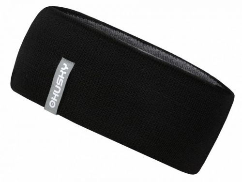 Husky Pánská merino čelenka Merband 1 černá Velikost: L-XL