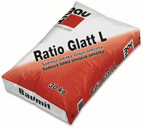 Omítka sádrová Baumit Glatt L hlazená 1 mm 30 kg