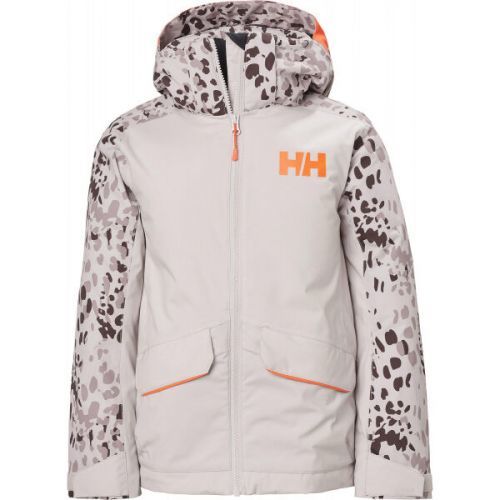 Helly Hansen JR SNOWANGEL JACKET  8 - Dívčí lyžařská bunda