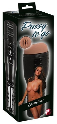 YOU2TOYS Pussy to Go Delicious - discreet, soft sleeve