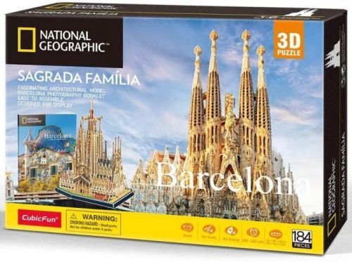 Puzzle 3D 184 dílků Sagrada Família
