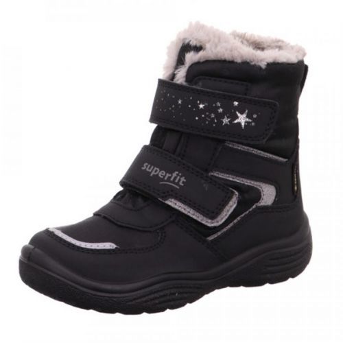 dívčí zimní boty CRYSTAL GTX, Superfit, 1-009098-0000, černá - 25