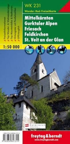 WK 231 Mittelkärnten, Gurktaler Alpen, Friesach, Feldkirchen, St. Veit an der Glan, Wander