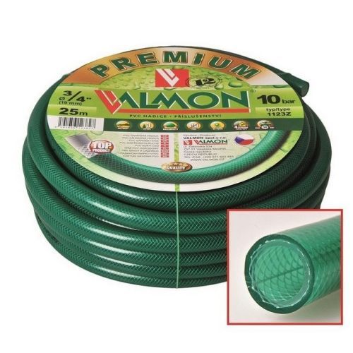 Průmyslová zahradní hadice na vodu PVC Valmon Premium 3/4