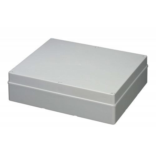 Krabice Malpro S-BOX 816M 460x380x120mm bez průchodek IP65 šedá