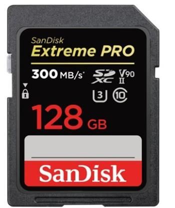 SanDisk Extreme PRO SDXC UHS-II 128 GB