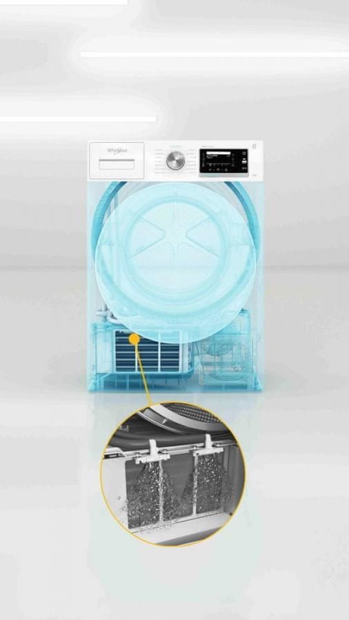 Whirlpool sušička W7 D84WB EE + 10 let záruka na motor