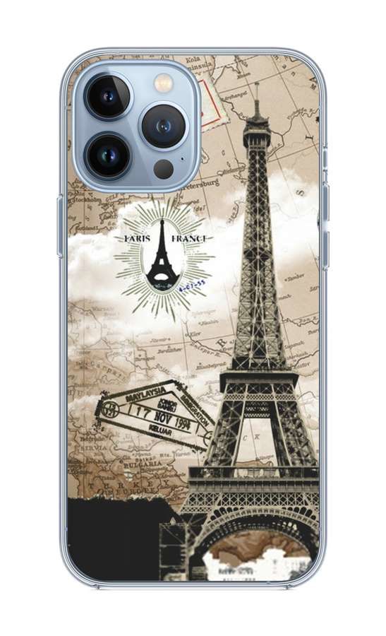 Kryt TopQ iPhone 13 Pro Max silikon Paris 2 65294