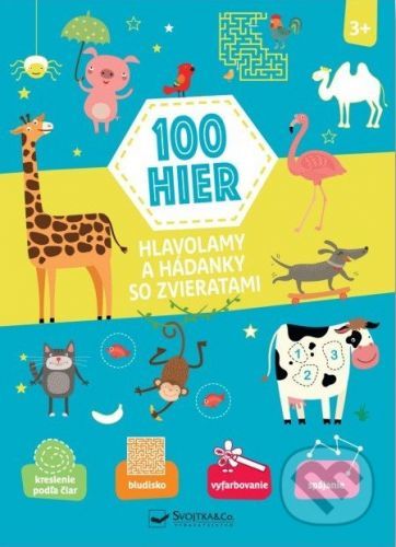 100 hier - Hlavolamy a hádanky so zvieratami - Svojtka&Co.