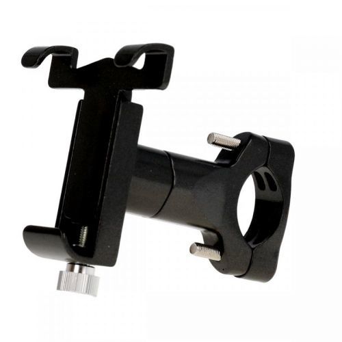 Držák na mobil na kolo TopQ Aluminum stříbrný 65013