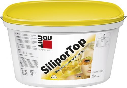 Silikonová škrábaná omítka Baumit SiliporTop 2,0mm, 25kg