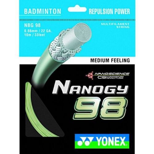 Yonex NBG 98 Nanogy (0.66mm) 10 m Zlatá