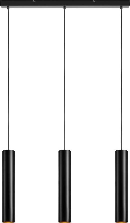 Černé závěsné svítidlo Markslöjd Ruben Pendant 3L