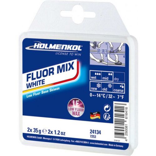 Holmenkol FLUORMIX BÍLÝ   - Nízkofluorový parafín