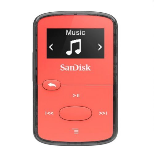 Přehrávač SanDisk MP3 Clip Jam 8 GB MP3, červený