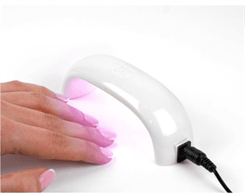 UV led lampa na nehty LTC LXB54, 6W, hybrid, cestovní