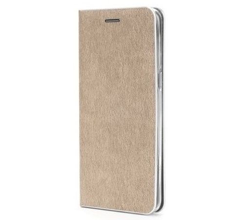 Forcell Luna Silver flipové pouzdro Samsung Galaxy A22, zlatá