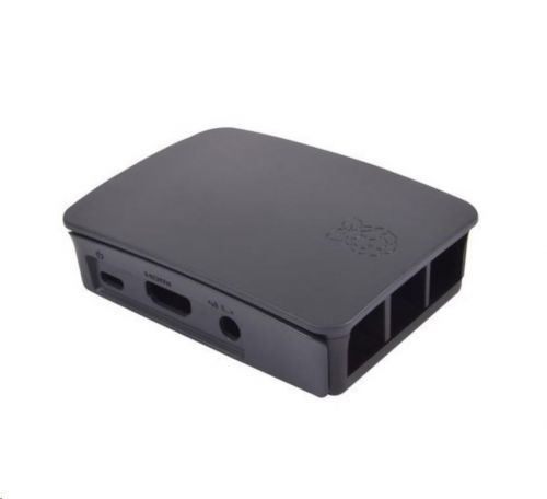 Raspberry Pi oficiální krabička pro Raspberry Pi 3B+, černá/šedá