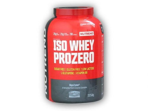 Nutrend Iso Whey Prozero 2250g
