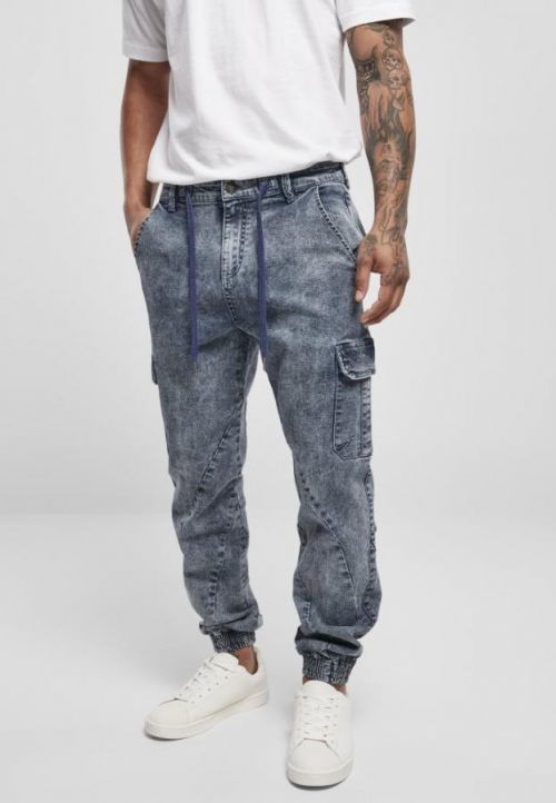 Denim Cargo Jogging Pants 3XL