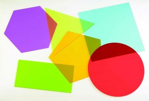 TickiT Velké barevné tvary (6ks) / Jumbo colour Mixing Shapes (6pc)