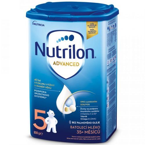 NUTRILON 5 Advanced Pokračovací batolecí mléko od 36 měsíců 800 g