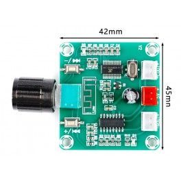 PAM8403 2x5W, 5V Bluetooth
